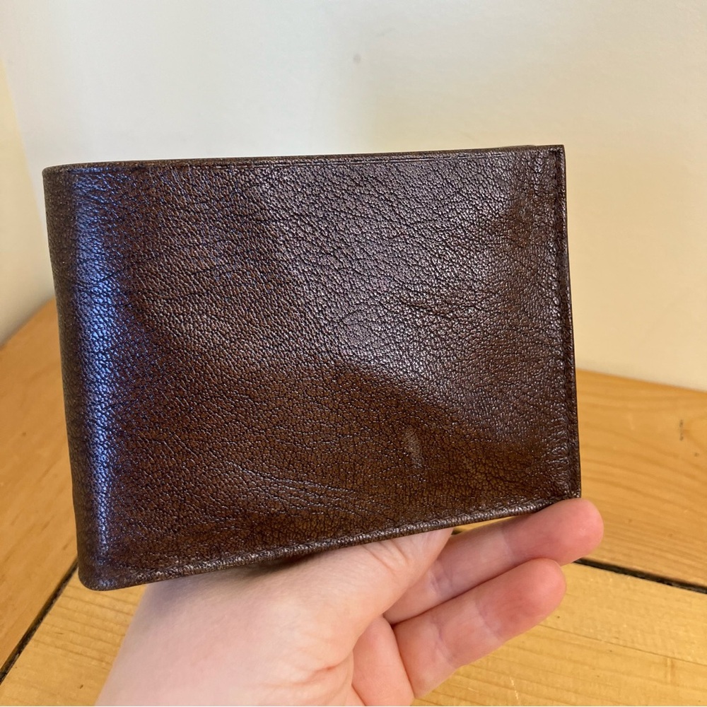 Buxton Kid Leather Wallet Billfold Vintage Unused Savoy Bi-Fold Made in Canada